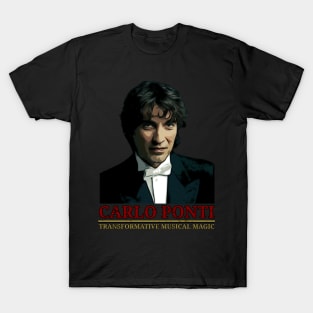 Carlo Ponti Jr - Transformative Magical Music T-Shirt